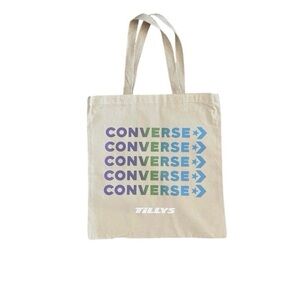 NEW Converse Tilly’s beige tote bag